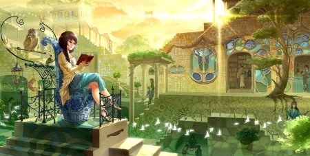 Сказочный книжный город