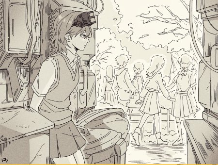 Рисунки аниме из сериалов