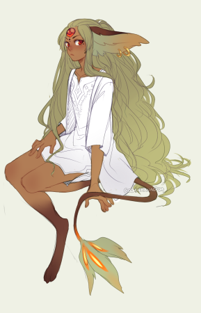 Аниме Мифические существа девушки