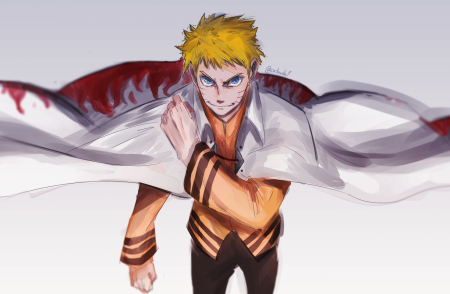 Наруто Узумаки лицо