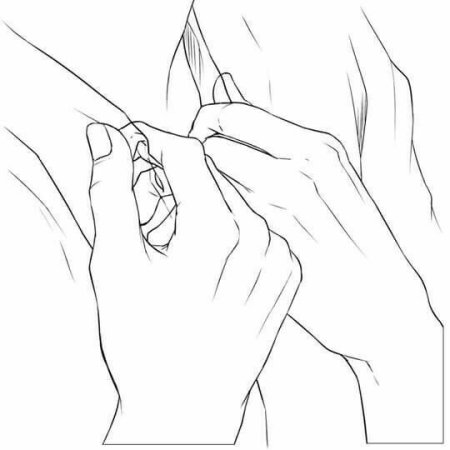 Руки влюбленных референс