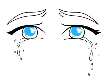 Слезы рисунок