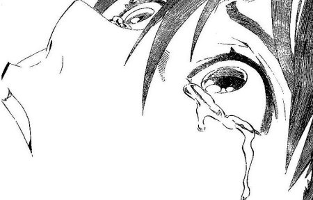 Плачущие глаза аниме