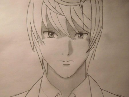 Лайт тетрадь смерти для срисовки