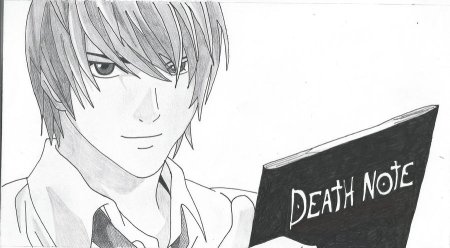 Рисунки Кира тетрадь смерти