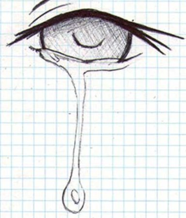 Рисунки карандашом для начинающих грустные