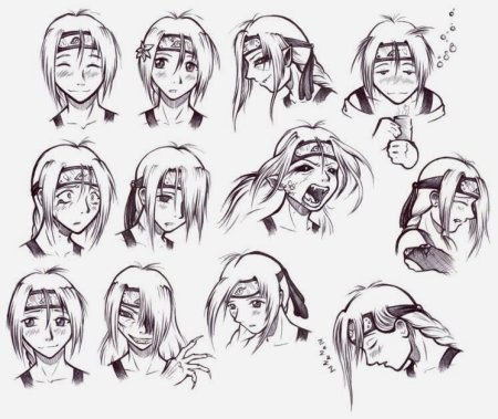 Аниме эмоции страх