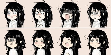 Аниме лицо девушки