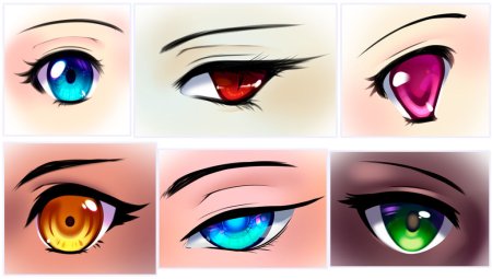 Глаза Санпаку аниме