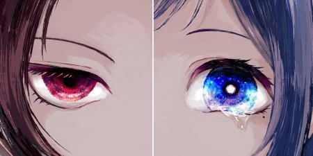 Пустые глаза аниме