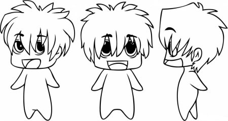 Аниме персонажи для срисовки легко