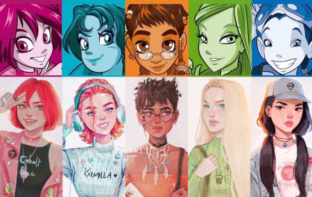 Арты в разных стилях