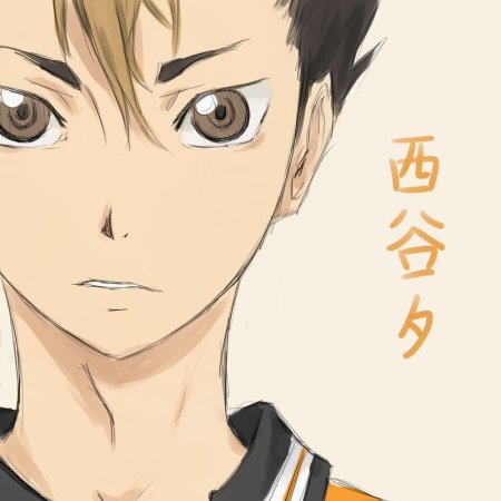 Аниме волейбол Нишиное