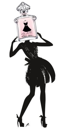 Guerlain la petite Robe Noir реклама