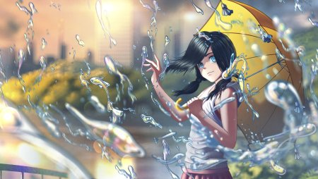 Дитя погоды обои на рабочий стол