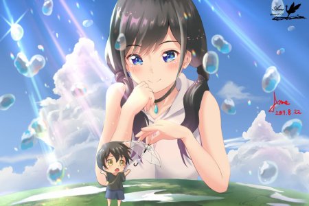 Дитя воды аниме