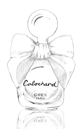 Эскиз флакона духов