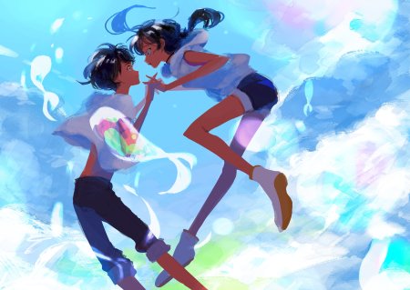 Хина Амано и Ходака Морисима