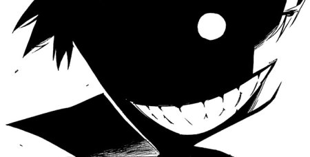 Злобная улыбка аниме