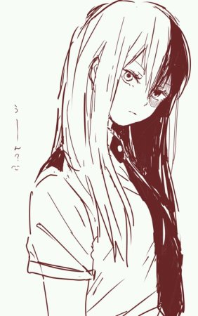 Аниме Тодороки девушка