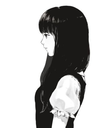 Мультяшные девушки с челкой