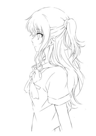 Аниме рисунки для срисовки карандашом