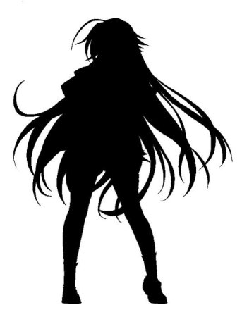 Риас Гремори силуэт