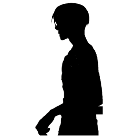 Леви силуэт