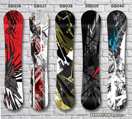 Принты на сноуборд