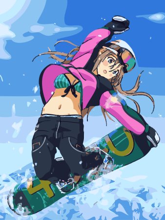 Аниме сноуборд