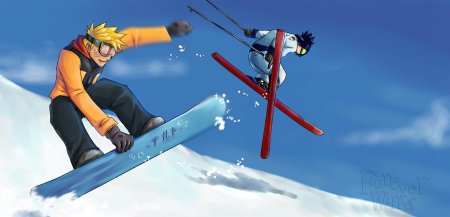 Сноубординг аниме