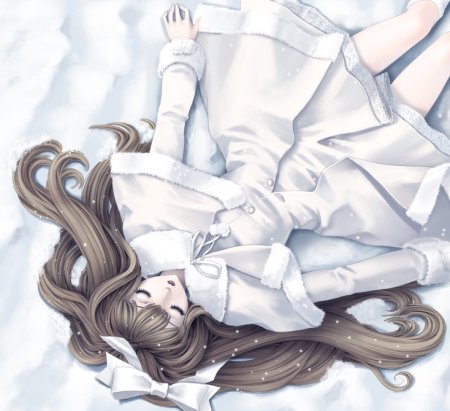 Аниме девушка лежит мертвая