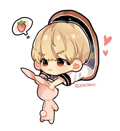 Футболка с Чиби БТС