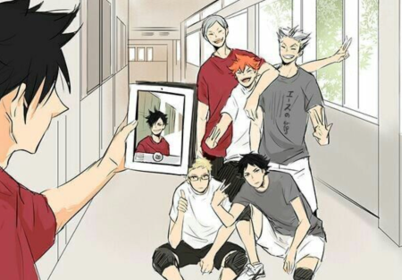 Аниме Haikyuu Кенма