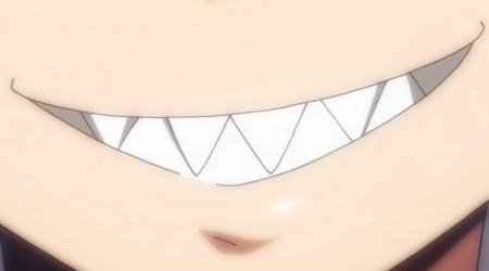 Аниме улыбка с клыками