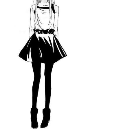 Аниме девушки в полный рост