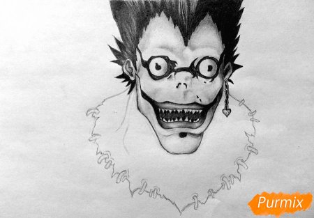 Death Note рюк арт