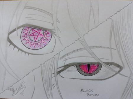 Тёмный дворецкий для срисовки