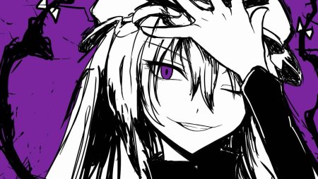 Аниме девушка злая