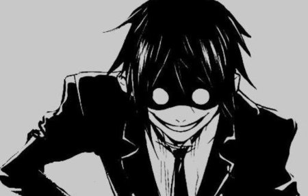 Злобная ухмылка аниме