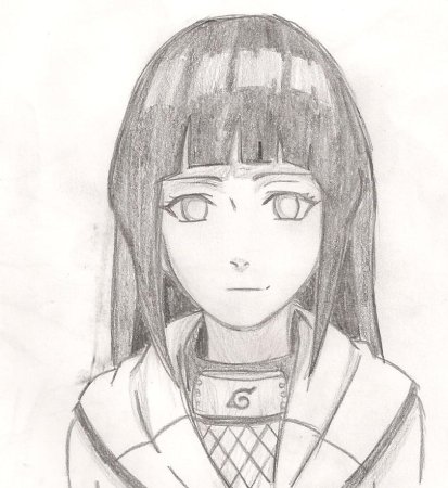 Хината Хьюга скетчи