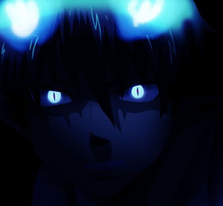 Аниме грустные неон