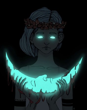 Человек в небе арт