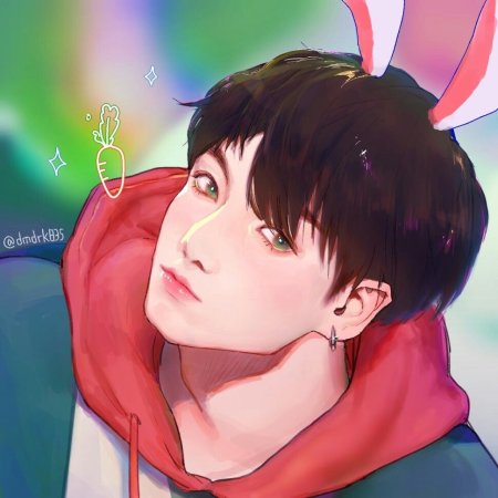 BTS Art Чонгук аниме