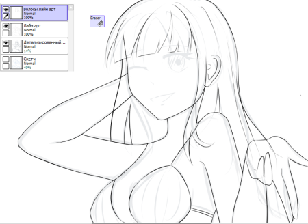 Paint Tool Sai аниме