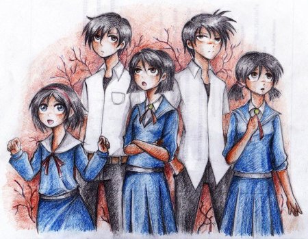 Аниме вечеринка мёртвых Сачико