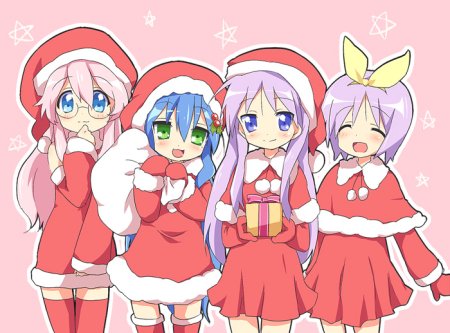 Аниме поздравление с новым годом