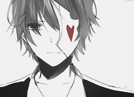 Anime boy грустный