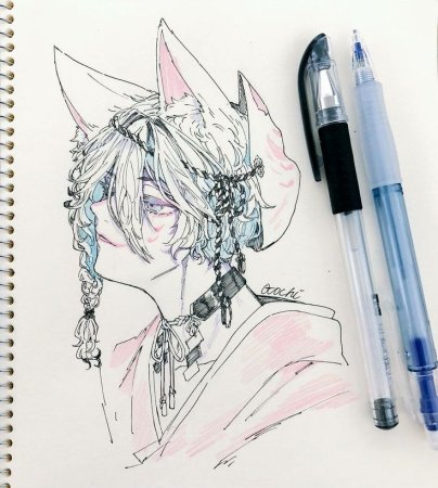 Скетчбук. Аниме