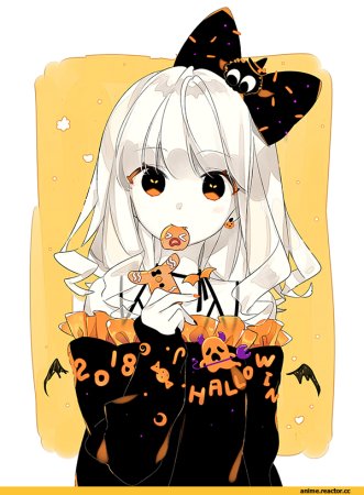 Аниме персонажи Хэллоуин